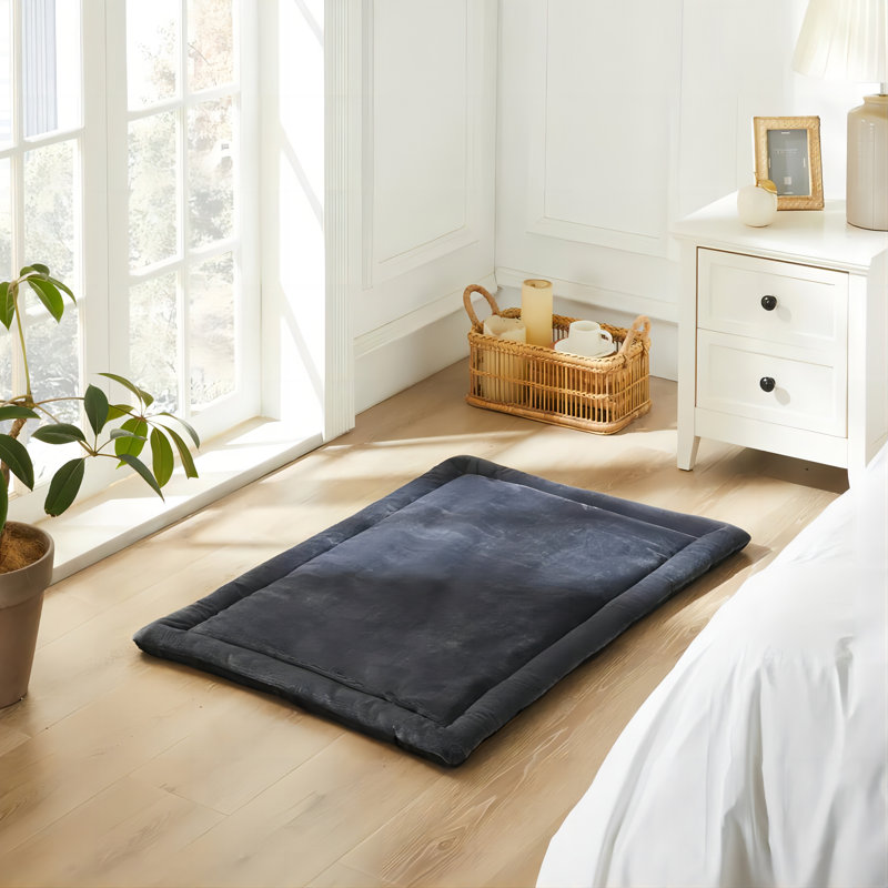 Mckoy Soft Waterproof Dog Bed Mat/Pad, 1.5" H x 36" W x 23" D, Gray