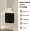 Meuble-lavabo avec portes à fermeture en douceur-1735936673