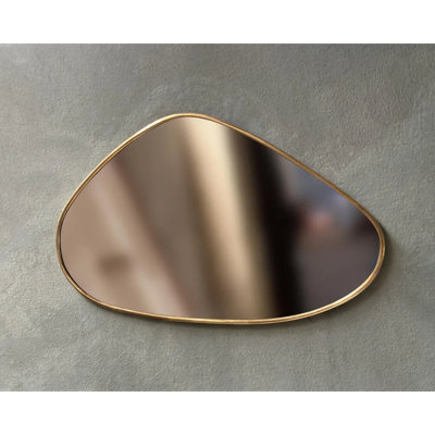 Miroir mural asymétrique