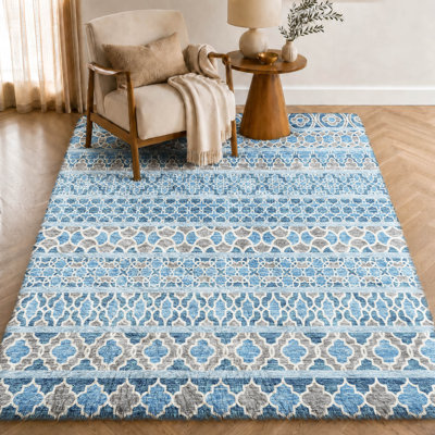 Tapis bohème Dream Shag ADS726 lavable à la machine de qualité supérieure