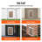 Pet Door Replacement Flap 10.25" X 16.25" Compatible With Pet Doors