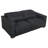 Petronio Reclining Sofa With Barista Brown Legs And Blue Full-leather-122002601-122002603
