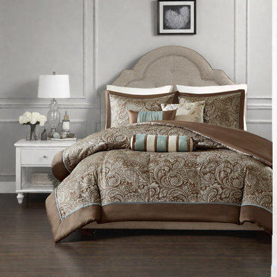 Ensembles de literie multicolores, jacquard de polyester, style maison moderne