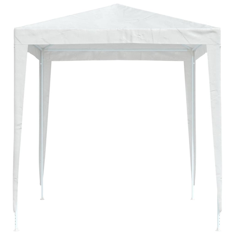 Auvent d'extérieur blanc 2 x 2 pi, Blanc