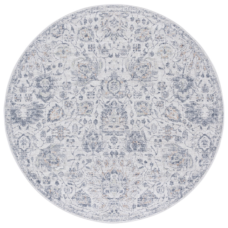 Antionna 100 Performance Oriental Rug, Round 6'7"
