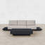 Oslo Aluminum Outdoor Upholstered Lounge Set – 5-Piece
