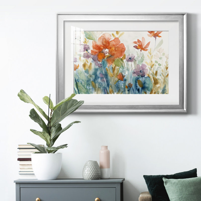 «Timeless Gardens», reproduction encadrée de qualité supérieure - prête à être accrochée, H 26,5 po x l 36,5 po x P 1 po