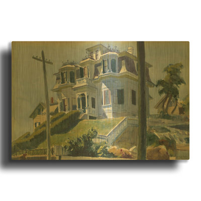 'Haskell' By Edward Hopper Metal Wall Art