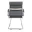 Fauteuil de direction ergonomique Doba en cuir avec support lombaire et structure en acier - Fauteuil de bureau ou de conférence moderne-1449249789