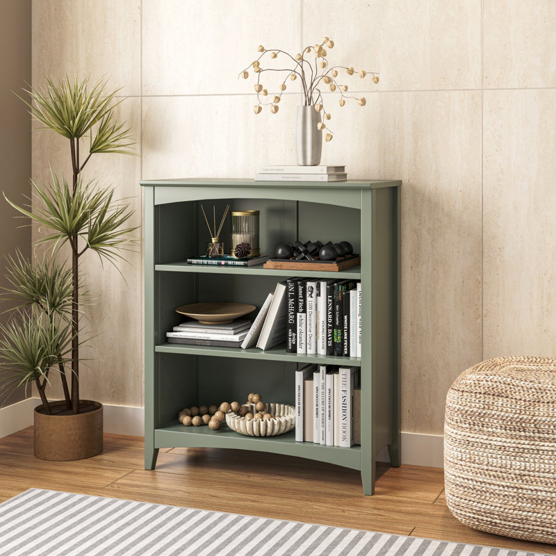 Bibliothèque Colton, (3 tablettes) H 36 po x l 30 po x P 13 po, Sage Green 