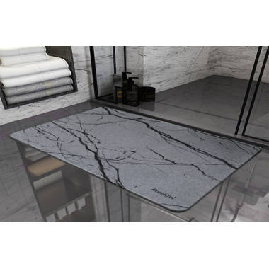 Latitude Run® Trianon Quick-dry Diatomite Stone Bath Mat & Reviews