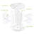Transparent 360° Rotating Makeup Organizer - Adjustable Storage For Cosmetics & Jewellery