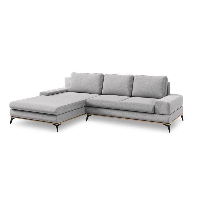 Cuiksa 5 Seater Sofa Bed, Left Hand Facing, Light Grey