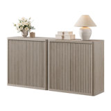 Cesiro 34.6'' Wide Buffet Sideboard With Adjustable Shelves