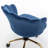Izdyhaar Velvet Swivel Task Chair with Tufted Back-1617736439