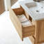 Edgar Solid Teak and Premium Moon Terrazzo 32" Single Vanity-998495854-998495853