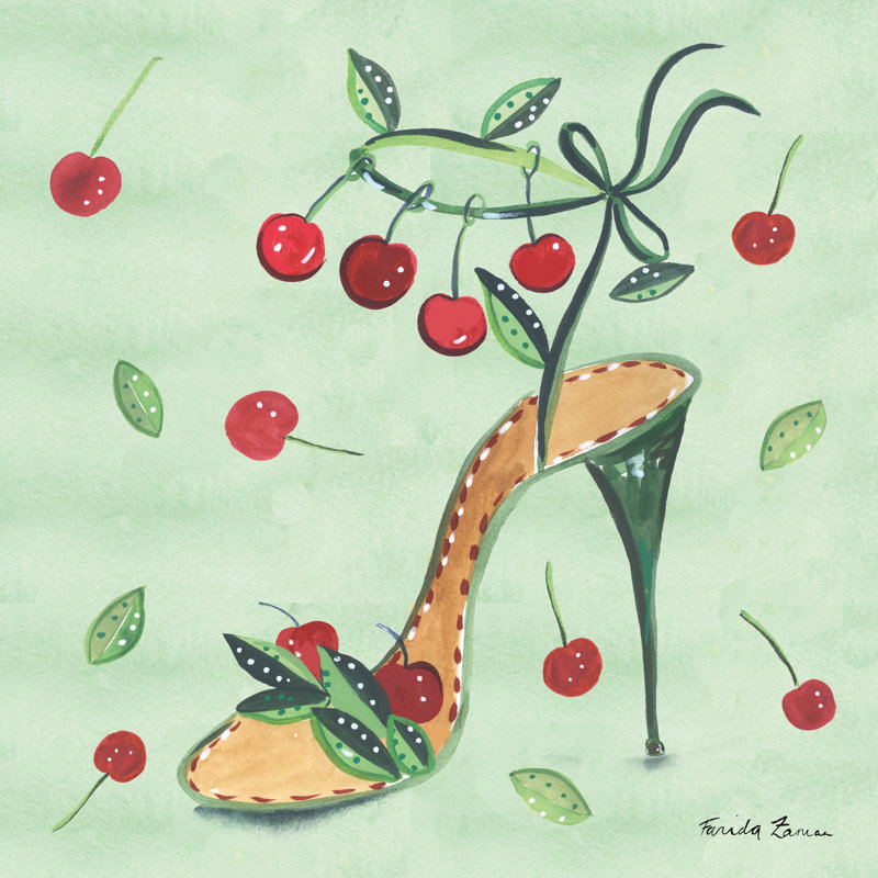 Love Shoes III - No Frame Painting on Canvas, 91cm H x 91cm W x 3.8cm D