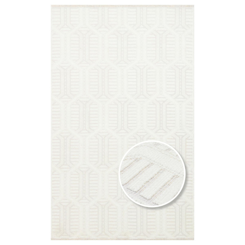 Selina Flatweave Area Rug, Runner 203.2 x 762cm