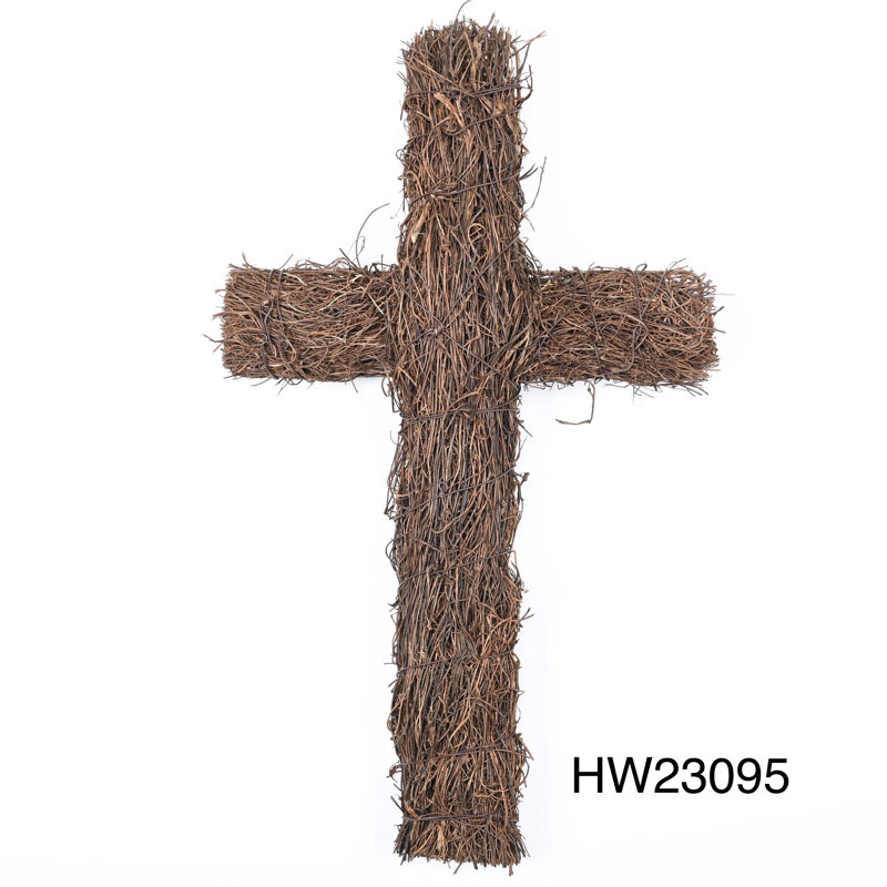 Couronne de brindilles Geordon, Brun
