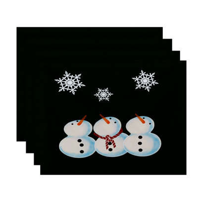 Springville Polyester Geometric Rectangle Placemat