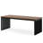 78.74 Inches Double Computer Desk For 2 Person – Extra Long Industrial Workstation With Heavy Duty Metal Frame, Large Dual Study Table For Home Office, Brown And Black Finish-607160242