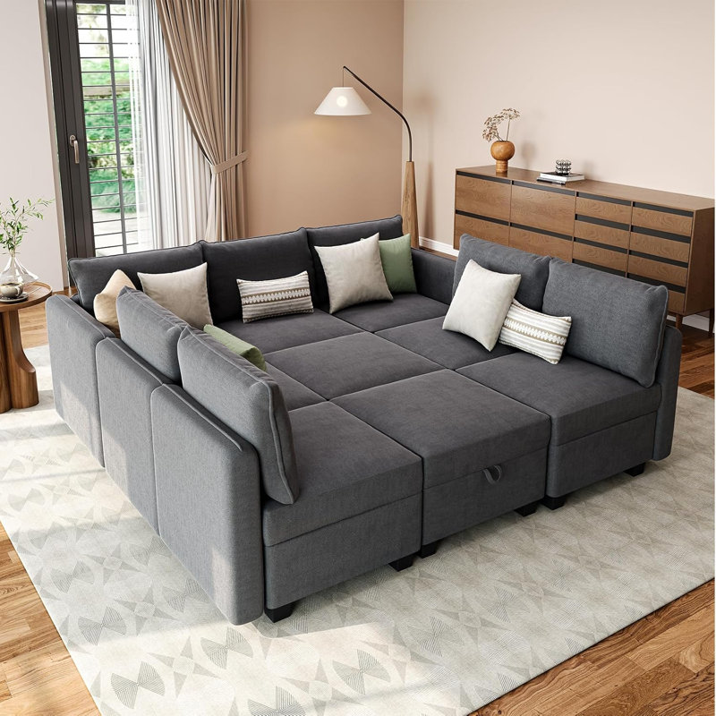 Canapé modulaire 3 pièces Jenaliz