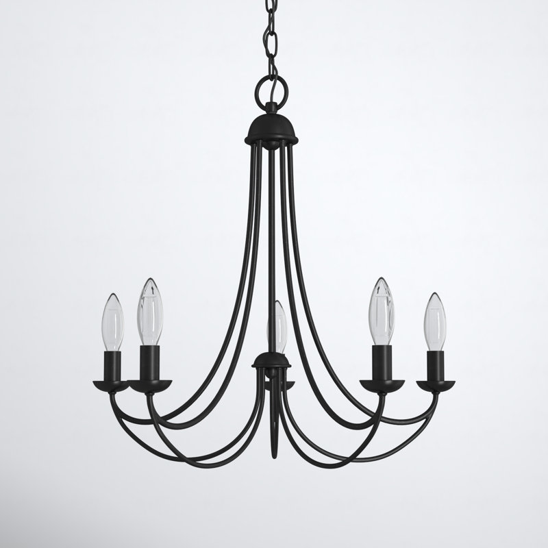 Classic / Traditional Chandelier, 5 Light