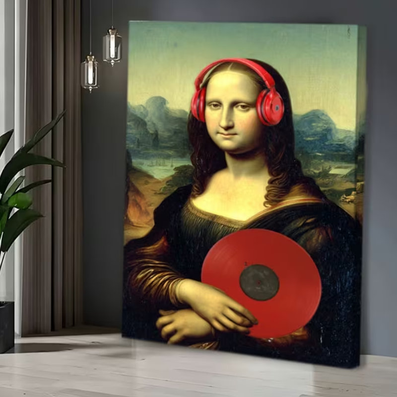 Wrapped Canvas Print, 60 cm H x 40 cm W
