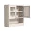 Armoire murale de salle de bain avec portes en acrylique OMCHOM