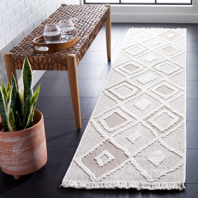 Lotus Performance Geometric Rug, Runner 2' x 8'