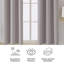 My Home Store Ultra-Soft Blackout Curtains Enguerran with Eyelets and Tie Backs-503787043-503787049
