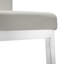 Upholstered Counter Stool with Metal Frame-1944249935