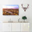 The Thames River & London Skyline In Abstract - Wrapped Canvas Print-55303489