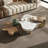 Modern 3-Piece Free Form Nesting Coffee Table Set-87575048