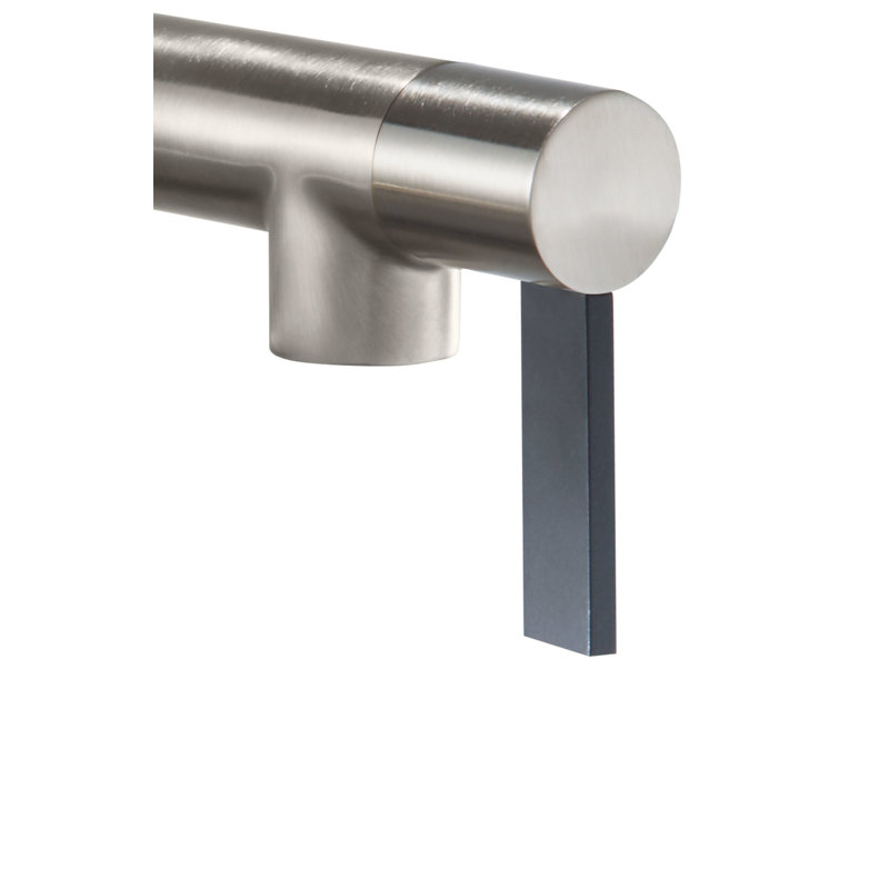 Corsano Contemporary Pot Filler Dual Handle Wall with BFB Series Handle, Satin Nickel