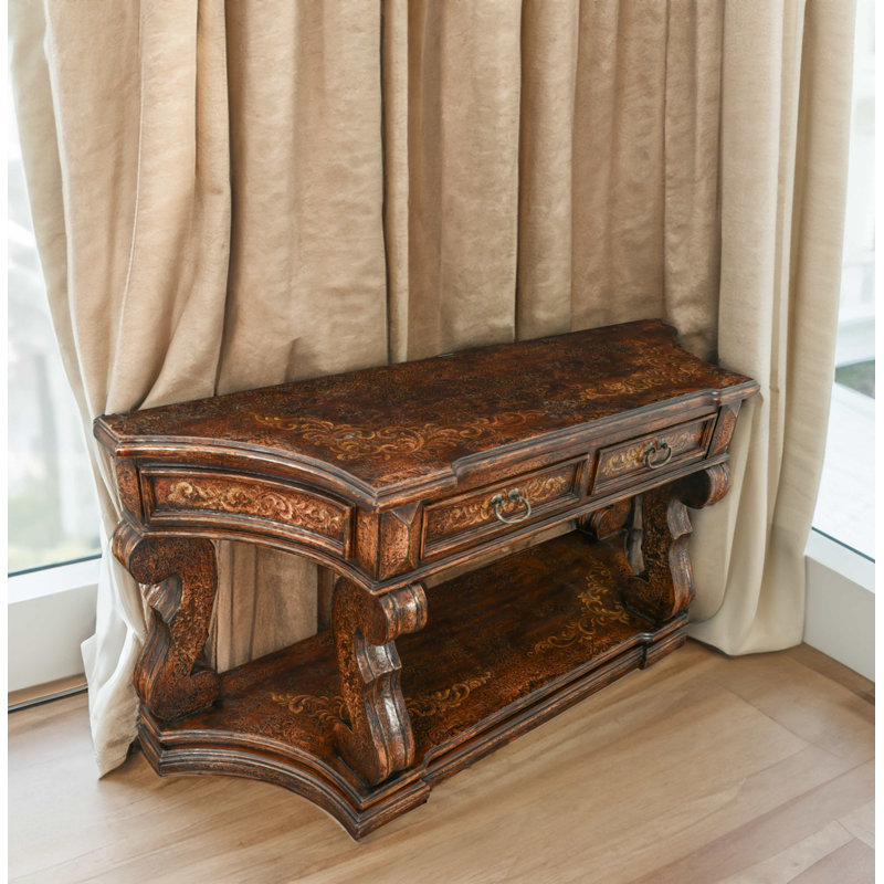 Console en bois massif 72 "