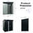 Black 5Ft X 3Ft Outdoor Metal Storage Shed - Transparent Panel, Galvanized Iron Frame, Hinged Door, Easy Assembly Process, Protected In Plate, Build, Assembly, Panels-123403636