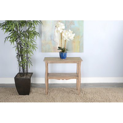 Table de bout en bois massif Komor