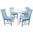 Solid Wood Space Saving Kitchen Dining Set-1432970626