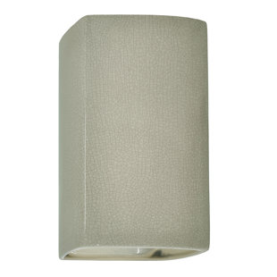 Avgoustinos Ceramic LED Flush Mounted Sconce