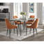 Chaise d'appoint en velours Causby-1826808851