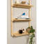GROOVE SHELVING NARROW RAW