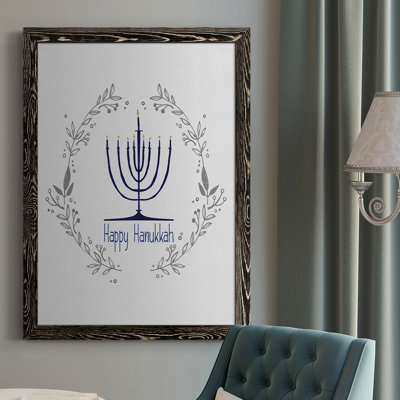 Gribbin " Happy Hanukkah II " Print
