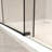 50-54" X 76" H Frameless Sliding  Shower Door, 5/16" (8Mm) Clear Tempered Glass, Stainless Steel Frame-128960877