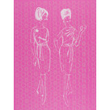Ladies On Pink Print by Jphono 1