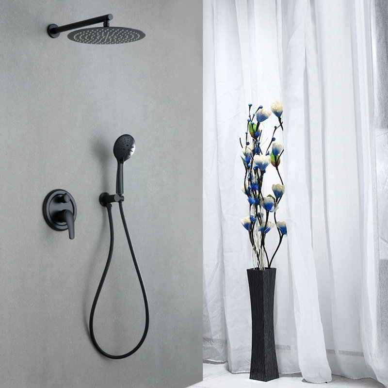 All-In-One Kit with Rough in-Valve, Black