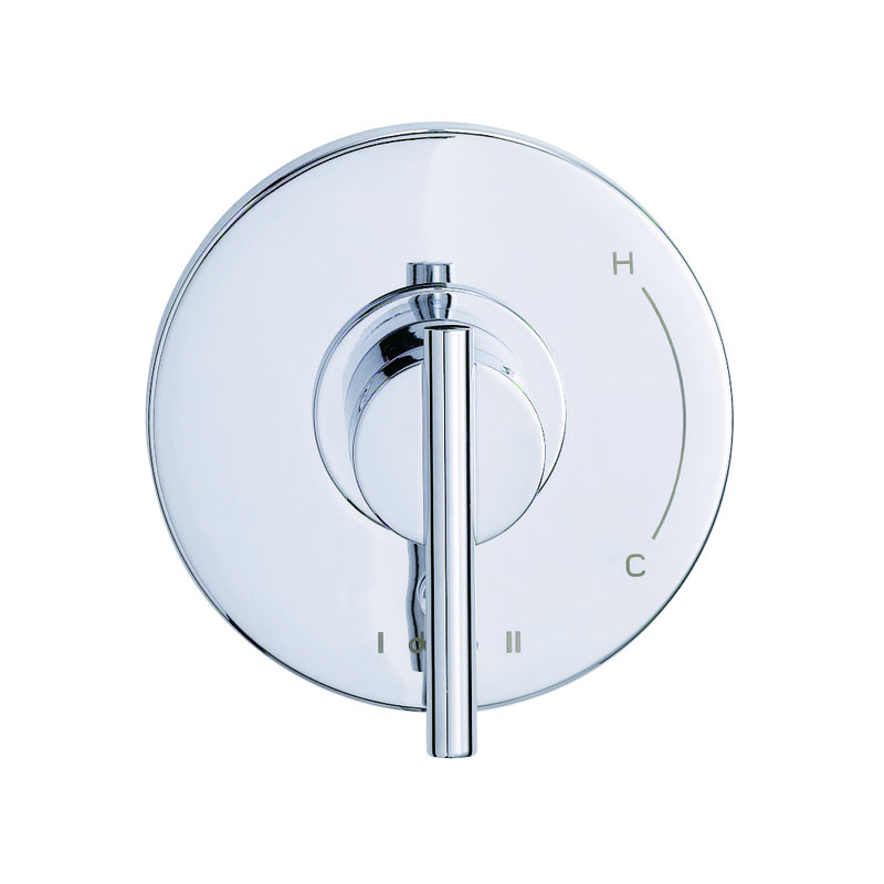 Ensemble de garniture à pression équilibrée Parma et cartouche Treysta, Chrome