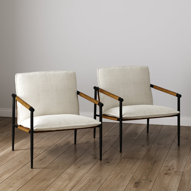 Fauteuil bouclé