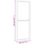 Mikayia Rectangular Metal Wall Mirror-269485668