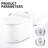 Smart Toilet With Self-Cleaning Nozzle, Heated Seat, Night , Off Flush, Knob Control, Power Outage Flushing, Silent Slow Function, Soft Close, Auto Ceramic Foot Sensor Remote Down, Adjustable